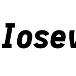 Iosevka Nerd Font Mono