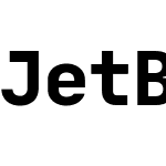 JetBrainsMonoExtraBold NF