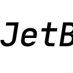 JetBrainsMono Nerd Font Mono