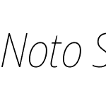 NotoSansDisplay Nerd Font