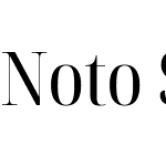 NotoSerifDisplay Nerd Font