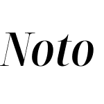 NotoSerifDisplay Nerd Font