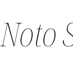 NotoSerifDisplay Nerd Font