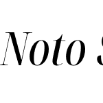 NotoSerifDisplay Nerd Font