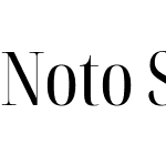 NotoSerifDisplay Nerd Font