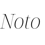 NotoSerifDisplay Nerd Font