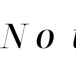 NotoSerifDisplay Nerd Font Mono