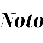 NotoSerifDisplay Nerd Font