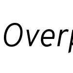 Overpass Nerd Font