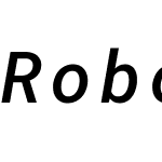 RobotoMono Nerd Font Mono