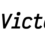 VictorMono Nerd Font Mono