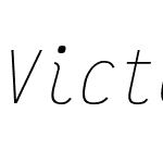 VictorMono Nerd Font