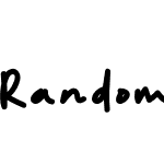 Random Handwritten