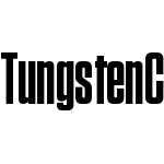 Tungsten Condensed