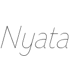 Nyata-ThinItalic