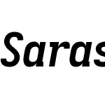 Sarasa Mono Slab K