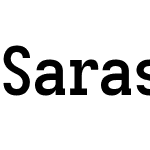 Sarasa Mono Slab K