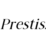 PrestissimoClassySerif