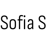 Sofia Sans Cond