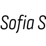 Sofia Sans Cond