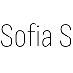 Sofia Sans Cond