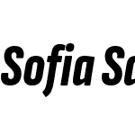 Sofia Sans Extra Cond