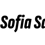 Sofia Sans Extra Cond