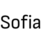 Sofia Sans Semi Cond