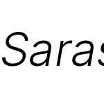 Sarasa UI K