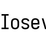 Iosevka Term