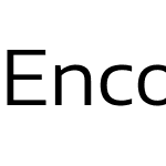 Encode Sans Expanded