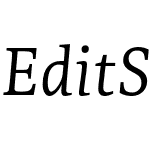 Edit Serif Pro