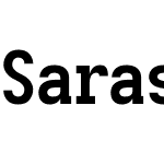 Sarasa Mono Slab K