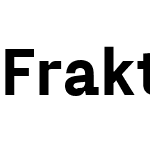 FraktionSans-Black