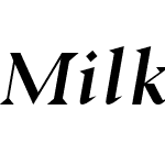 Milk and Balls Italic