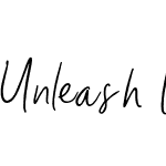 Unleash Handwritten