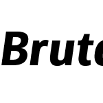 Bruta Pro Condensed