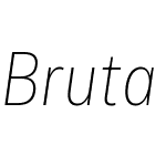 Bruta Pro Condensed