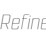 Refinery 55 Hairline Italic