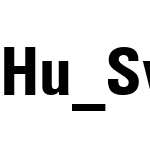 Hu_Swiss 742 Cn BT Bold