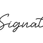 Signature