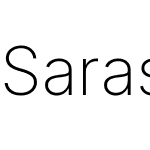 Sarasa UI K