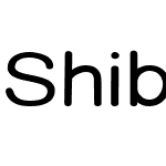 Shibui-BoldExtended