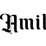 Amika Blackletter