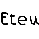 Etewut Sans