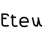 Etewut Sans