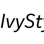 Ivy Style Sans