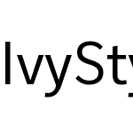 Ivy Style Sans