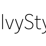 Ivy Style Sans