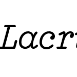 Lacrima